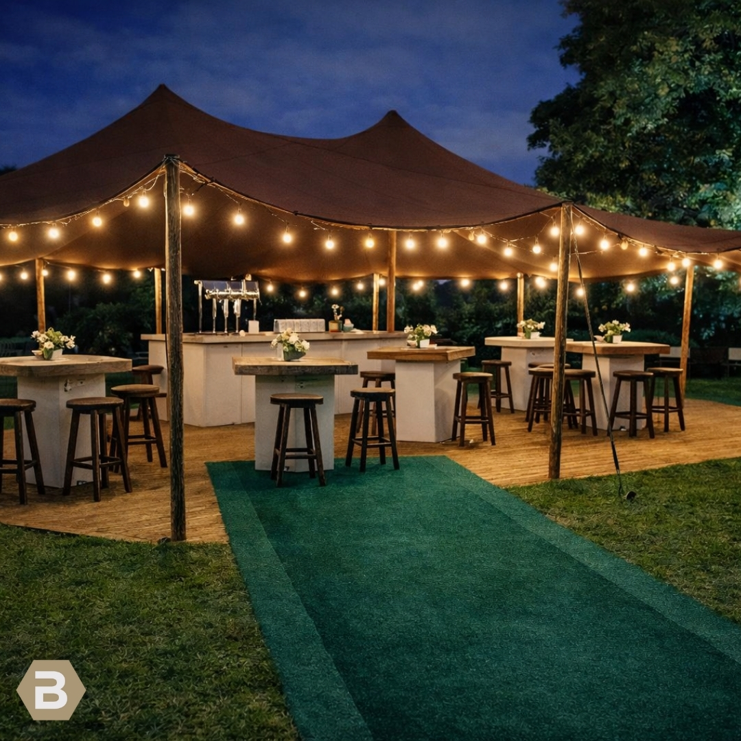 Stretchtent huren voor evenement